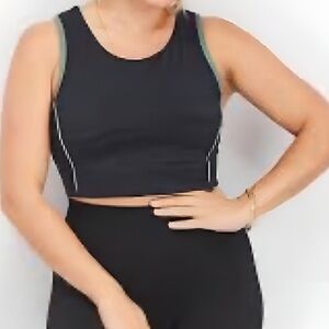 NWT StitchFix We Wander Active Longline Laser Cut Sports Bra